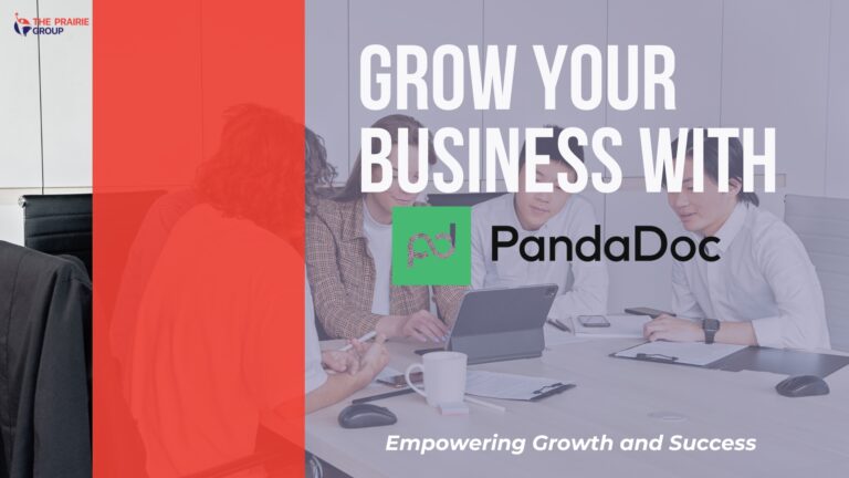 Grow your business with Pipedrive and PandaDoc – The Prairie Group CRM integration solutions.